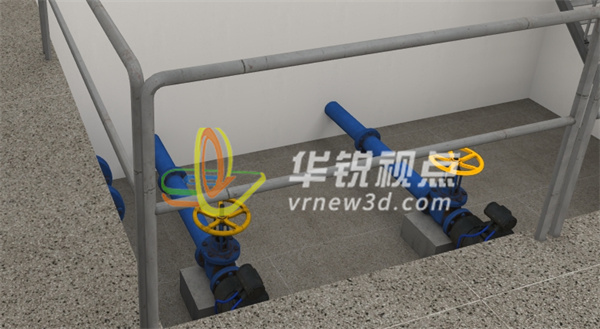 污水处理,3D可视化,污水处理厂